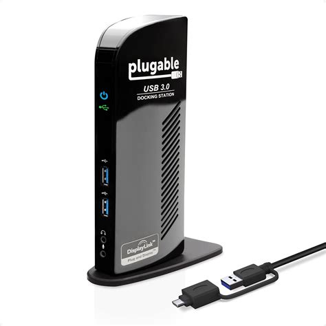 Buy Plugable USB 3.0 Laptop Docking Station for Windows (Dual Video ...