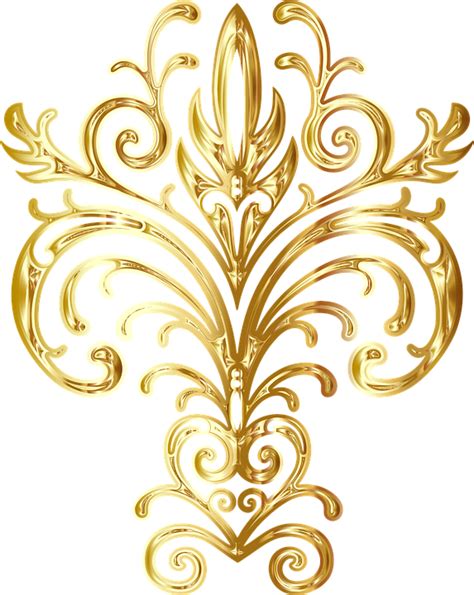 Download Flourish, Gold, Design. Royalty-Free Vector Graphic - Pixabay