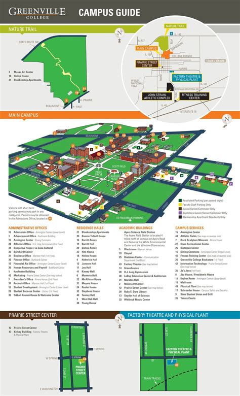 Campus Map - Greenville College