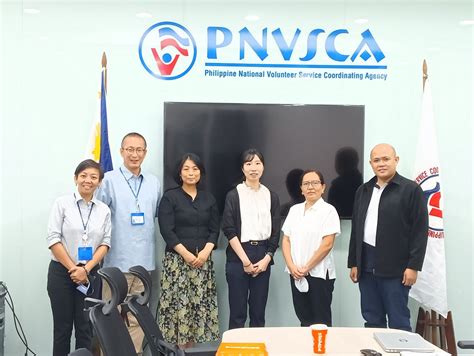 JICA Headquarters Secretariat of the Japan Overseas Cooperation Volunteers (JOCV) visits PNVSCA ...