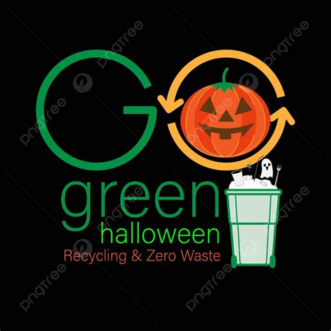 Go Green Halloween Single Use Environment Pollution Vector, Single Use, Environment, Pollution ...