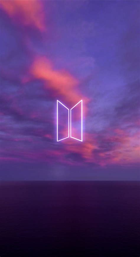 BTS Galaxy Logo Wallpapers - Wallpaper Cave