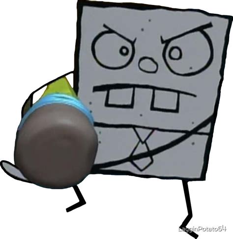 "Doodlebob - Spongebob" Stickers by LagginPotato64 | Redbubble