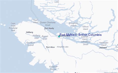 Port McNeill, British Columbia Tide Station Location Guide