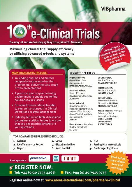 e-Clinical Trials