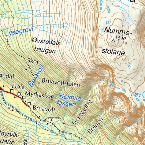 Municipality of Vik map by The Norwegian Mapping Authority - Avenza ...