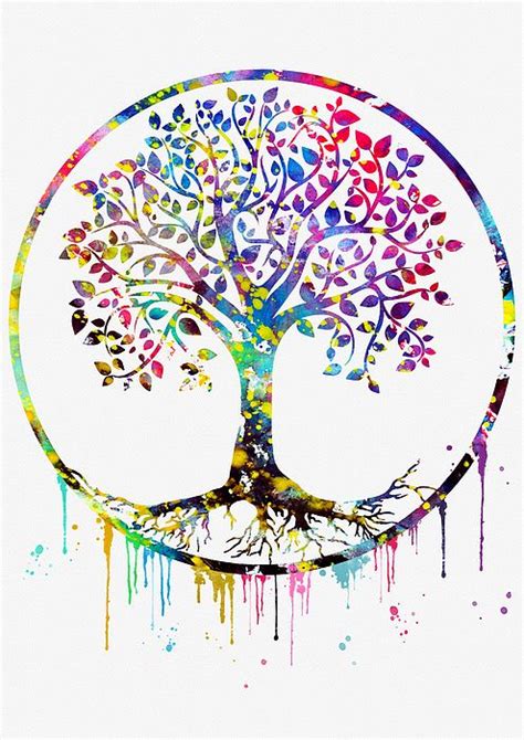 Pin by Black Window on fineartamerica | Tree of life artwork, Tree of ...