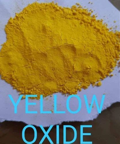 Yellow Iron Oxide at Rs 165/kilogram | Sanjay Gandhi Transport Nagar | New Delhi | ID: 15398575730