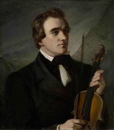 Violinist Ole Bull, 1851 - Elisabeth Jerichau-Baumann - WikiArt.org