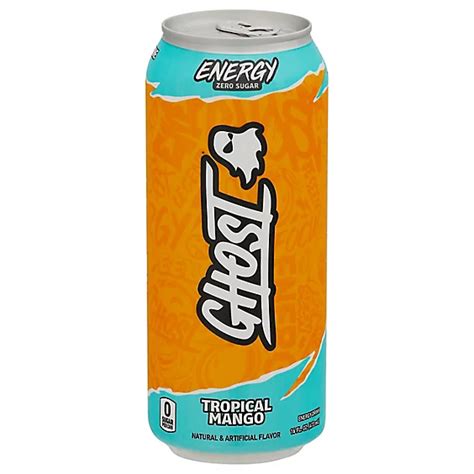 Ghost Tropical Mango Energy Drink In Can - 16 Fl. Oz. - safeway