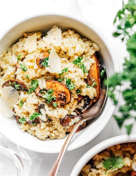 Mushroom Risotto Recipe (Step-By-Step Photos)