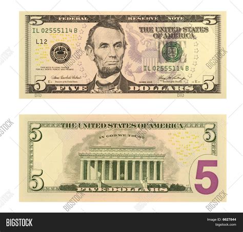 5 Dollar Bill Image & Photo (Free Trial) | Bigstock