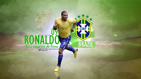 Download Brazil National Football Team Ronaldo Nazário Sports HD Wallpaper