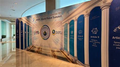 2023 9th HWPL World Peace Summit: Global Peace Leaders' Conference - A STEP TOWARDS PEACE