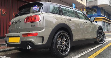 Mini Cooper Clubman F54 Grey with BBS RI-A Aftermarket Wheels Wheel ...