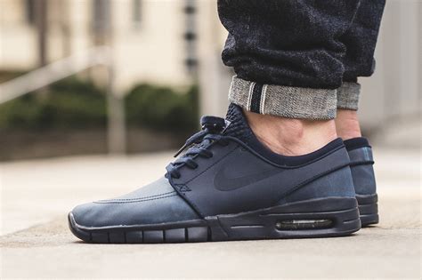 Nike SB Stefan Janoski Max Leather Obsidian - Sneaker Bar Detroit