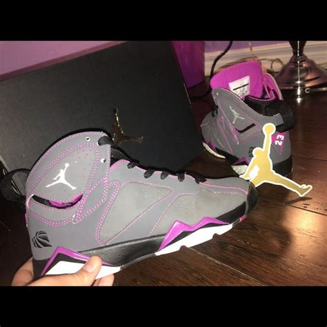 jordan Shoes | Jordan Retro 7 | Color: Gray/Purple | Size: 7 | Jordan retro 7, Jordan retro ...