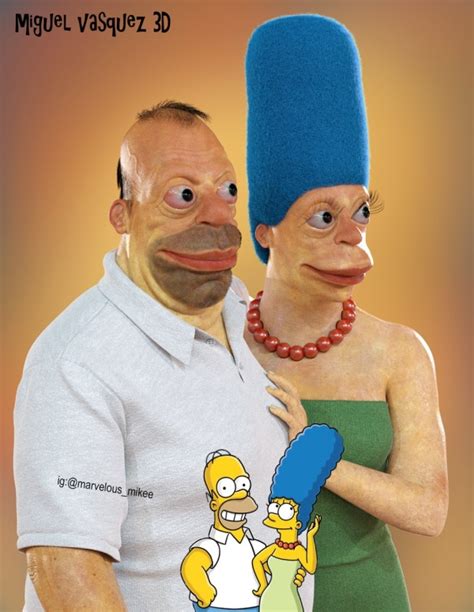 Homer And Marge Simpson In Real Life | Others