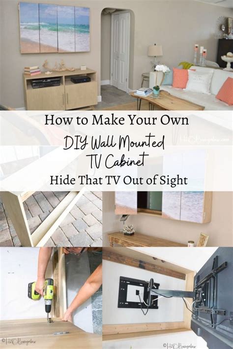 DIY TV Wall Unit Ideas for a Stunning Living Room - Transform your Space Now!