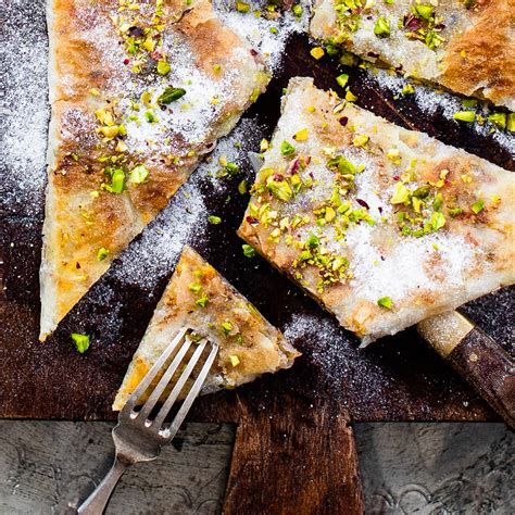 Katmer (Turkish pistachio pastry dessert) | Recipe