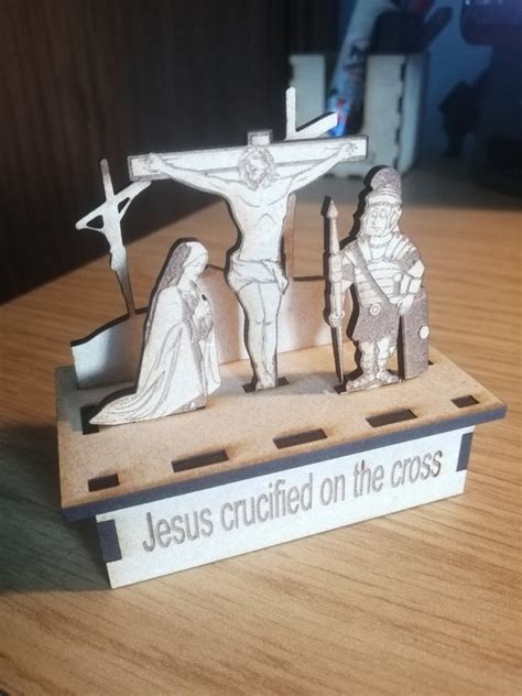 Stations of the Cross Crucifixion Jesus on the Cross - Etsy