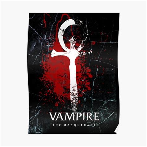 "Vampire: The Masquerade" Poster for Sale by elusivesin | Redbubble