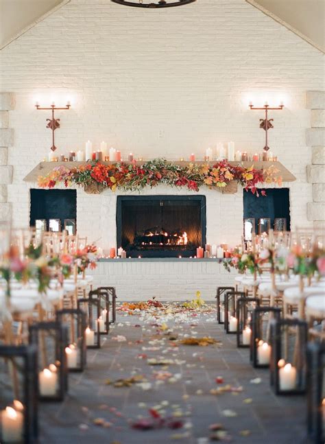 25 Romantic Winter Wedding Aisle Décor Ideas | Deer Pearl Flowers