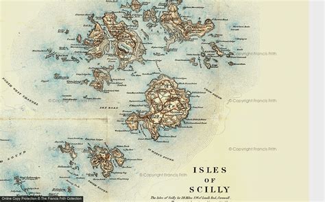 Old Maps of Isles of Scilly, Isles of Scilly - Francis Frith