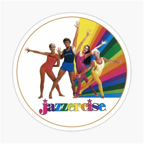 "Jazzercise 14 - " Sticker for Sale by LPOTREWI | Redbubble