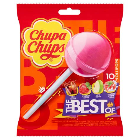 Perfetti Chupa Chups The Best Of Lollipops Bag 120g – My blog