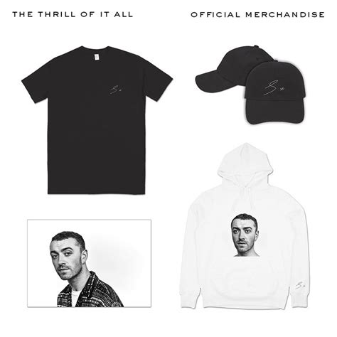 Sam Smith on Twitter: "Guys... new The Thrill Of It All merch is up on my official webstore ...