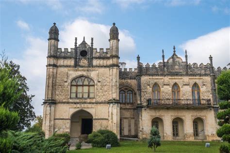 Dadiani Palace Located Inside a Park in Zugdidi, Georgia Stock Photo - Image of caucasus ...