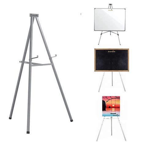 Grandink® 5 FT Premium Heavy Duty Folding Easel Stand for White Board ...