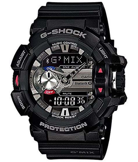 Casio G-shock Bluetooth Analog-digital Black Dial Men's Watch - Gba-400-1adr (g556) - Buy Casio ...