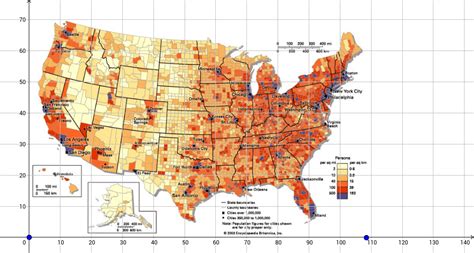 United States Population Map