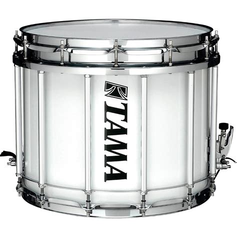 Tama Marching Starlight Marching Snare Drum 14 x 12 in. Sugar White | Musician's Friend