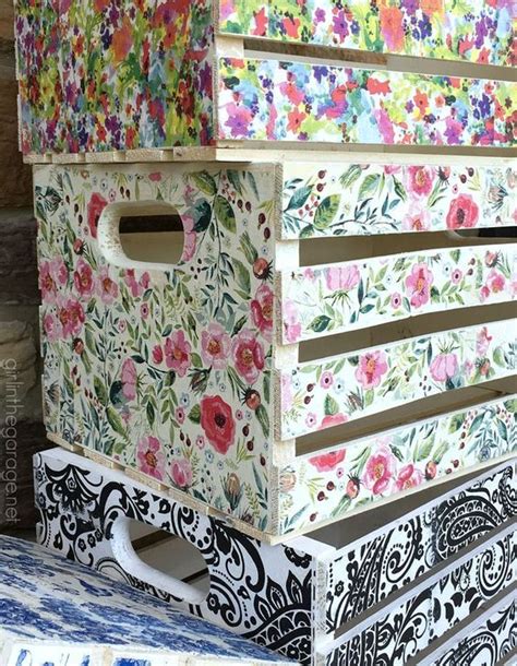 Cómo decorar Cajas de Madera con papel Decoupage