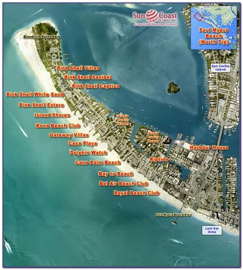 Estero Beach Florida Map - Printable Maps