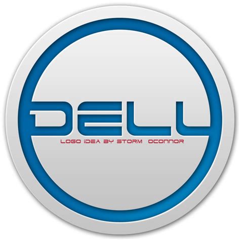 White Dell Logo - LogoDix