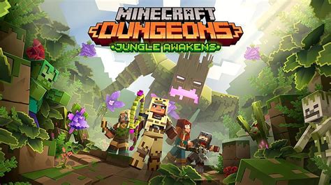 Minecraft Dungeons' First Two DLCs Revealed, Jungle Awakens And ...