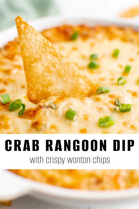 Crab Rangoon Dip - The Forked Spoon