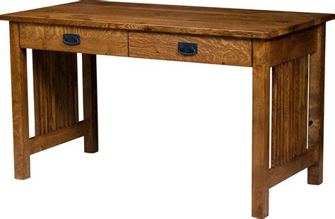 Mission Style Small Desk - Weaver Furniture Sales