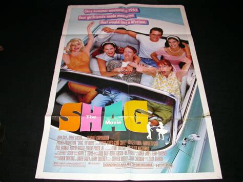 SHAG THE MOVIE Movie POSTER Large 27x40 Phoebe Cates Annabeth Gish ...