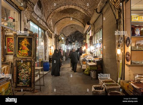 The Grand Bazaar of Tabriz, Iran Stock Photo - Alamy