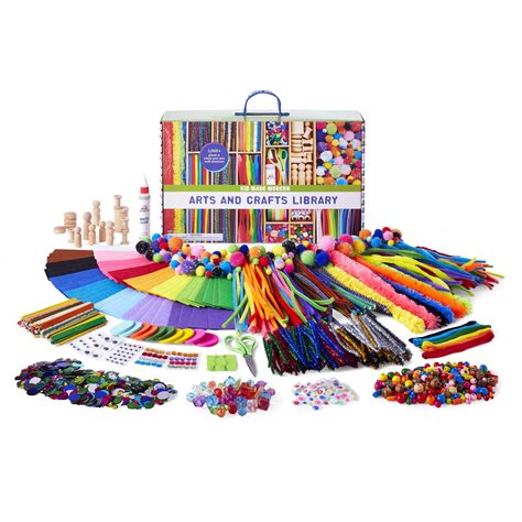 Kid Made Modern Arts and Crafts Library - Craft Set for Kids Ages 6 and ...