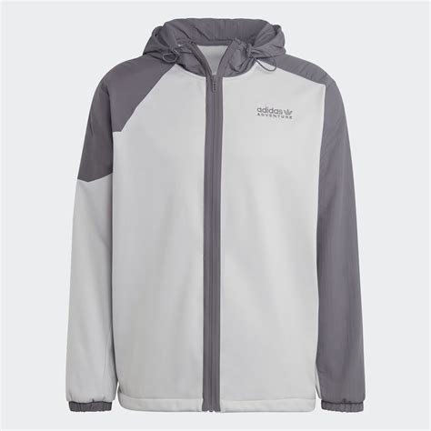 adidas adidas Adventure Winter Fabric Mix Hoodie - Grey | adidas KW