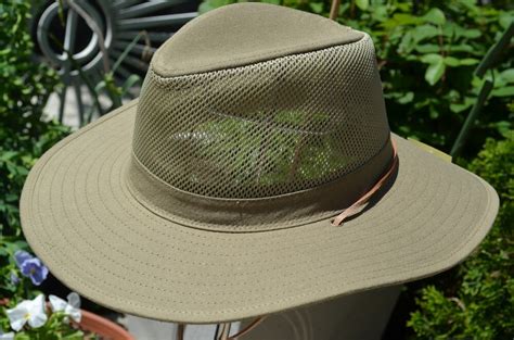 Men's Wide Brim Crushable Hiking Mesh Breezer Fedora Hat Sun Cap UPF 50 2 Colors | eBay