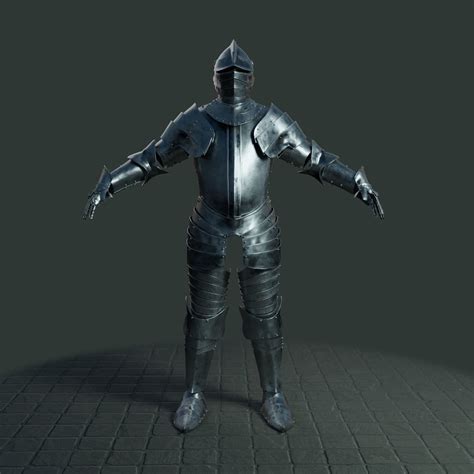 Medieval armor set 001 3D asset | CGTrader