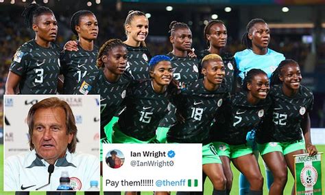 Ian Wright calls for Nigeria to pay their women's team match bonuses ...