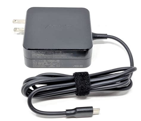 Asus AC65-00 - 65W USB-C AC Adapter Charger for Asus ZenBook 13 Series ...